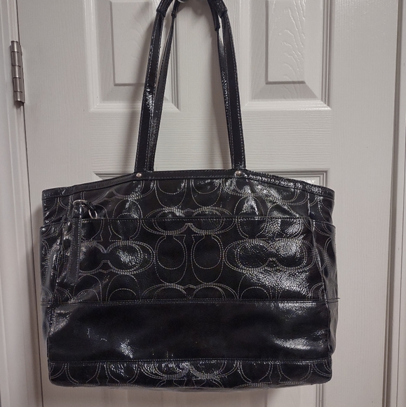 Coach Handbags - Coach  Patent Leather Bag